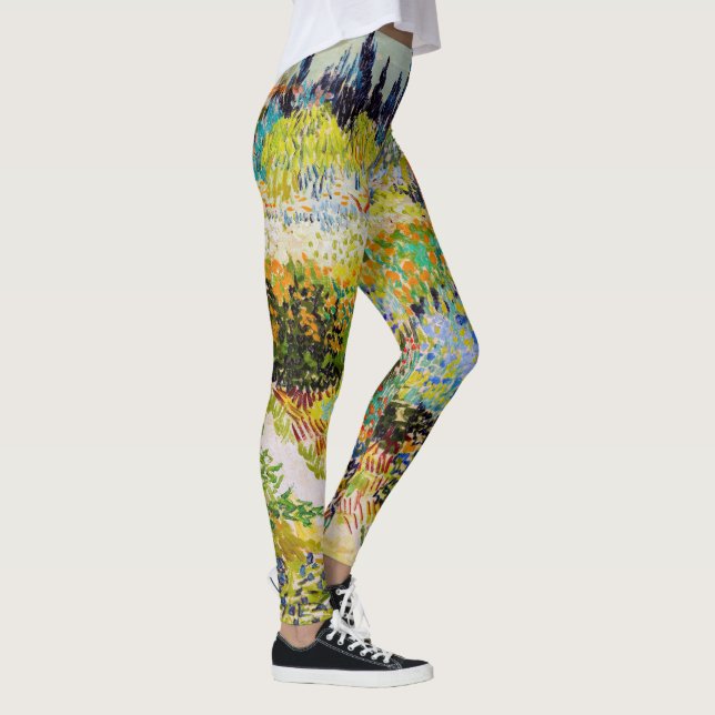 Leggings Vincent van Gogh - Jardín de Arles (Derecha)