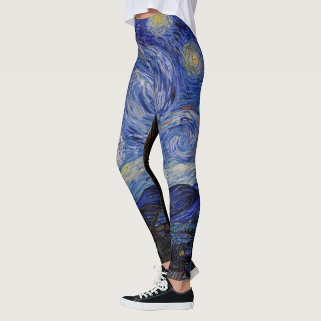 Leggings Vincent Van Gogh - La noche estrellada (Izquierda)