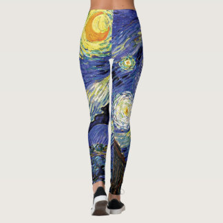 Leggings Vincent Van Gogh - La Noche Estrellada Arte Fino