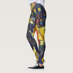 Leggings Vincent van Gogh - La sala de baile en Arlés