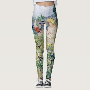 Leggings Vincent van Gogh - La señorita Gachet en su jardín