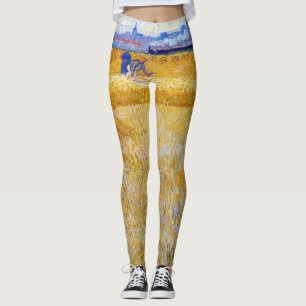 Leggings Vincent van Gogh - Los cosechadores