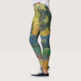 Leggings Vincent van Gogh - Paisaje en Crepúsculo
