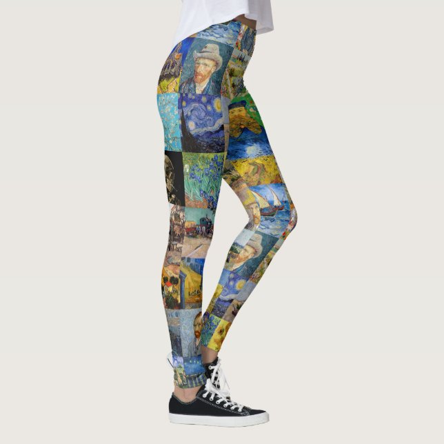 Leggings Vincent van Gogh - Piquetas maestras del mosaico (Derecha)