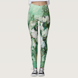 Leggings Vincent van Gogh - Rosas