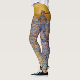 Leggings Vincent van Gogh - Sower with Setting Sun