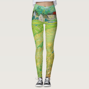 Leggings Vincent van Gogh - Vista de los vagones cerca de A