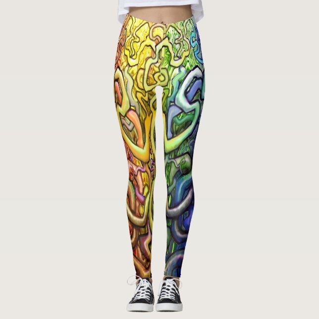 Leggings Vinos arcoiris (Anverso)