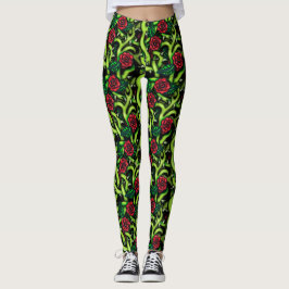 Leggings Vinos de Rosa de Ravishing