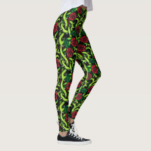 Leggings Vinos de Rosa de Ravishing