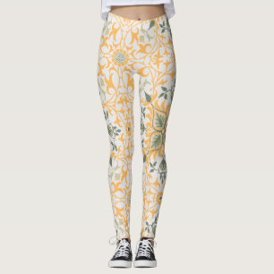 Leggings Vinos florales venosos decorativos
