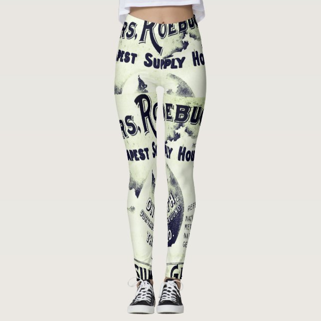 LEGGINGS VINTAGE BUSCA ROEBUCK ST. PATRICKS DAY AD (Anverso)
