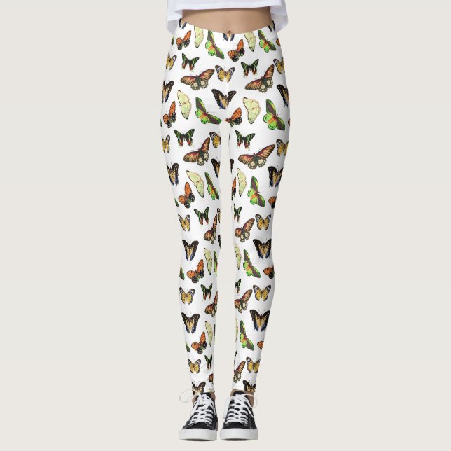 Leggings Vintage Butterflies (Anverso)