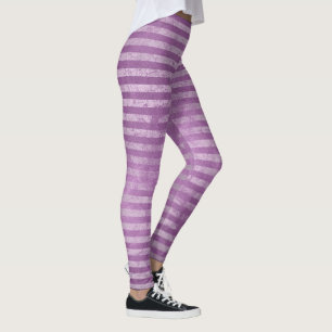 Leggings Vintage carcelera chicas de rock mujeres lavanda