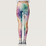 Leggings Vintage Dandelion Abstract Pattern (5)<br><div class="desc">Vintage dandelion abstract pattern leggings featuring delicate seed heads layered over rich teal,  pink,  and muted purple watercolor textures. Dreamy and artistic with an ethereal mixed-media aesthetic,  this seamless design is ideal for botanical art lovers,  boho style fans,  nature enthusiasts,  and vintage-inspired decor admirers.</div>