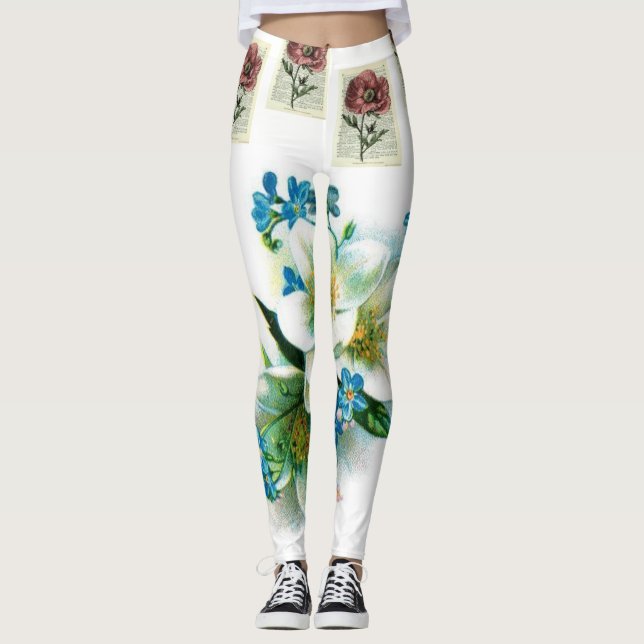 leggings vintage floral (Anverso)