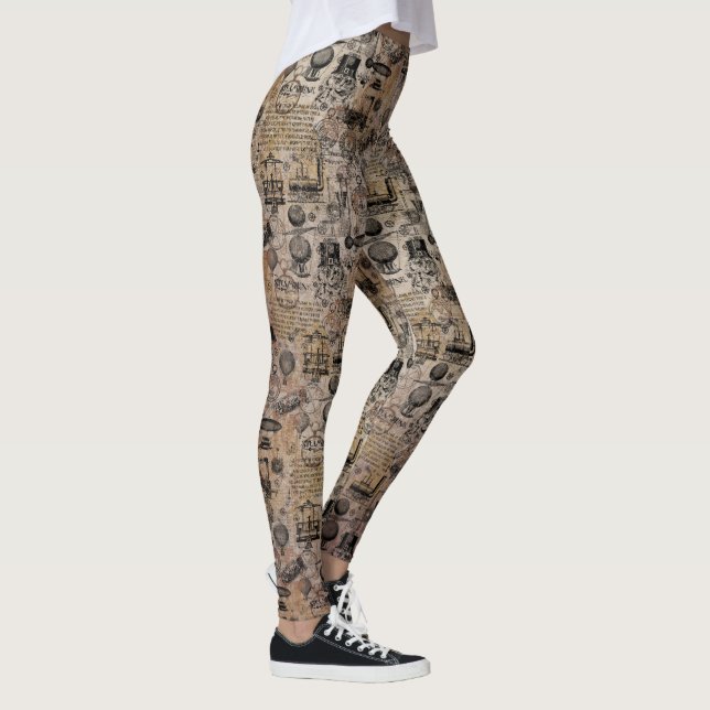 Leggings Vintage Steampunk (Derecha)