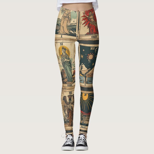 Leggings Vintage Tarot (Anverso)