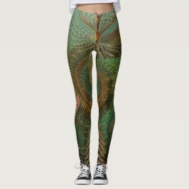 Leggings Vintage Worms Annelids Chaetopoda de Ernst Haeckel