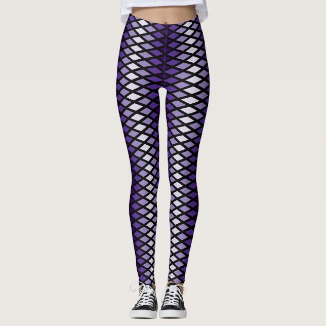 Leggings Violet Ombre Diamond (Anverso)