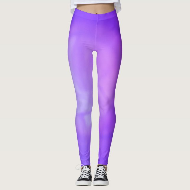 Leggings Violeta mágica iluminante (Anverso)