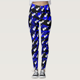 LEGGINGS VIOLÍN BLANCO EN LA MARINA DE GUERRA MUSICNOTES