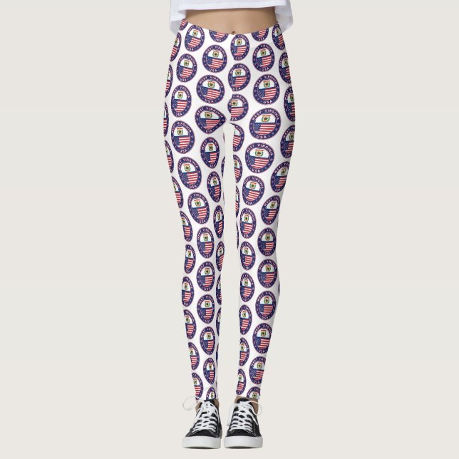 Leggings Virginia Occidental (Anverso)