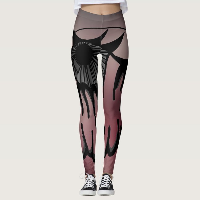 Leggings Visión de captura de sangre (Anverso)