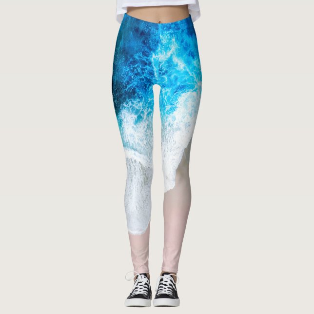 Leggings Vista de playa (Anverso)