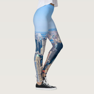 Leggings Vista Del Edificio De Fotografías De La Ciudad De