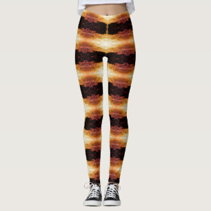 Leggings Vista vintage de la costa de Montecarlo, Mónaco