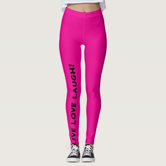 LEGGINGS ¡VIVE AMOR RÍO! (Anverso)