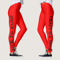 ¡Vive para correr! ¡Corre para vivir! Ropa de corr