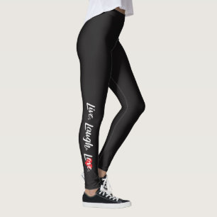 Leggings "Vive, ríe, ama"