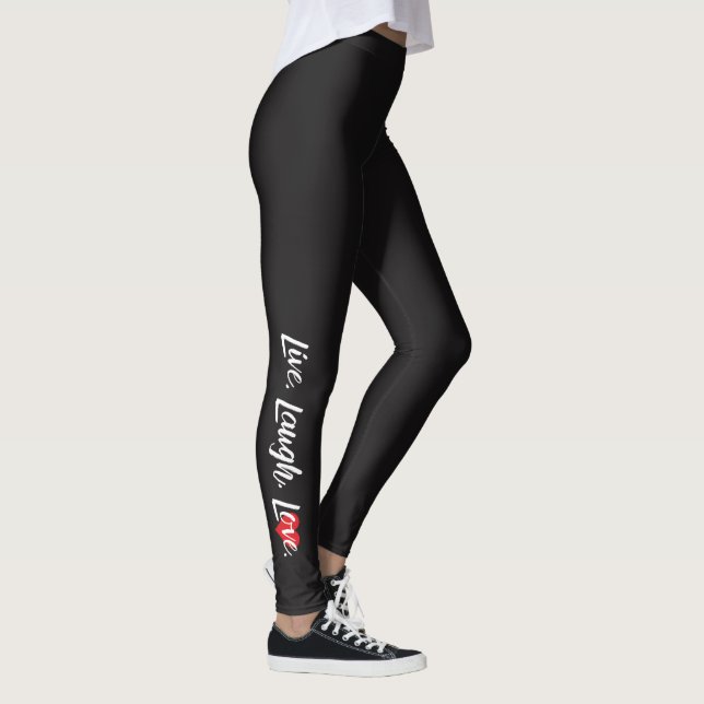 Leggings "Vive, ríe, ama" (Derecha)