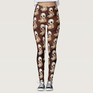 Leggings Voodoo Doll Personalizado enamorado