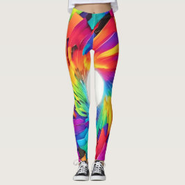 Leggings Vórtex Kaleidoscópico: un viaje colorido