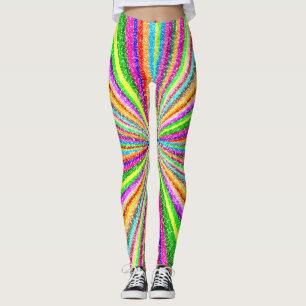 Leggings Vortex psicodélico