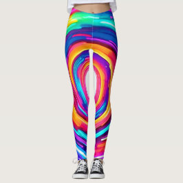 Leggings Vórtice de color: diseño dinámico