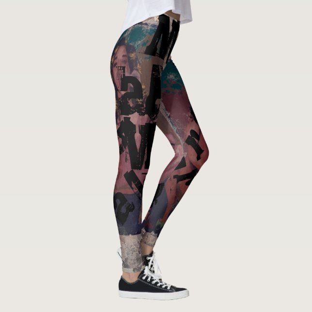 LEGGINGS VVVV ART (Derecha)