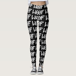 Leggings W00F [Sonidos animales de la lengua materna]