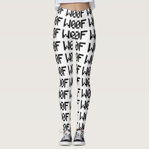 Leggings W00F [Sonidos animales de la lengua materna]