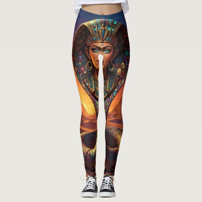 Leggings Wadjet – Egyptian Cobra Goddess´7 (Anverso)