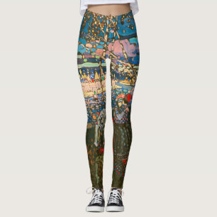 Leggings Wassily Kandinsky La Pareja Montada Arte Ruso