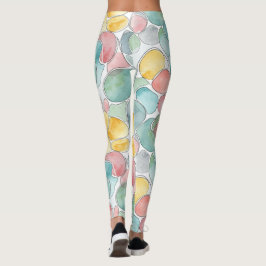 Leggings Water color pattern