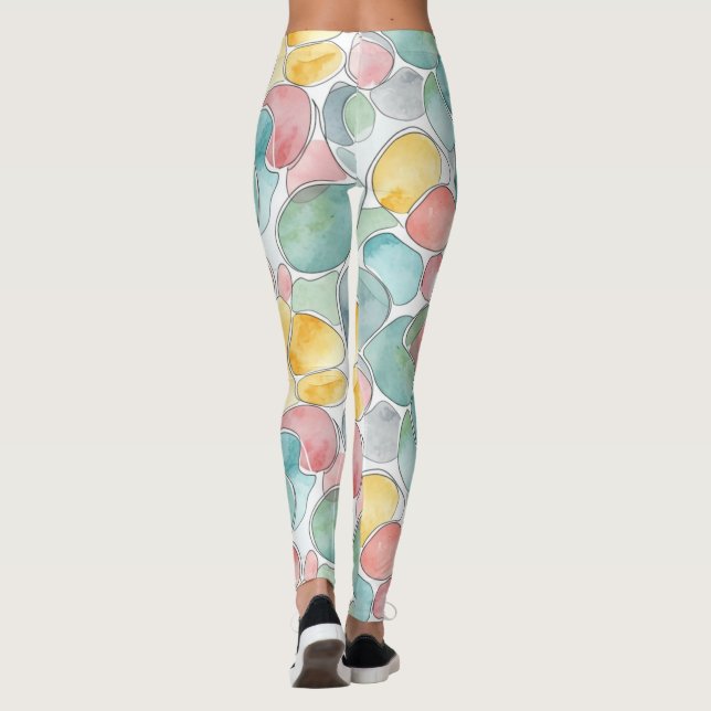 Leggings Water color pattern (Reverso)