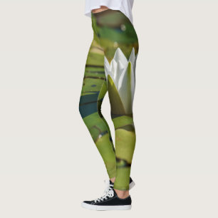 Leggings Water Lily Blossom