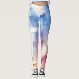 Leggings Watercolor Heaven