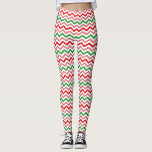 Leggings Watermelon Summer Zigzag Stripes Pattern-56209
