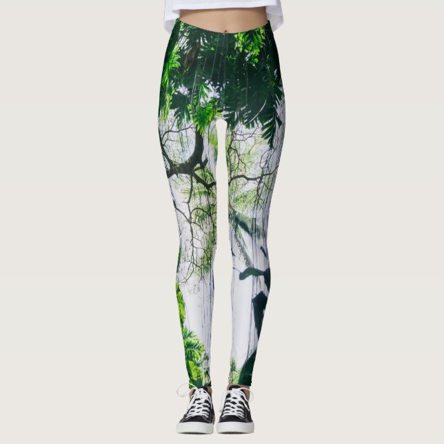 Leggings Waves marinas (Anverso)